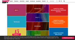 Desktop Screenshot of hairstyle-news.hr